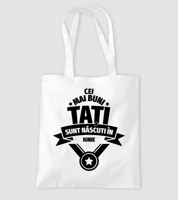 Cei mai buni Tați sunt născuți în martie. model alb pe tricou