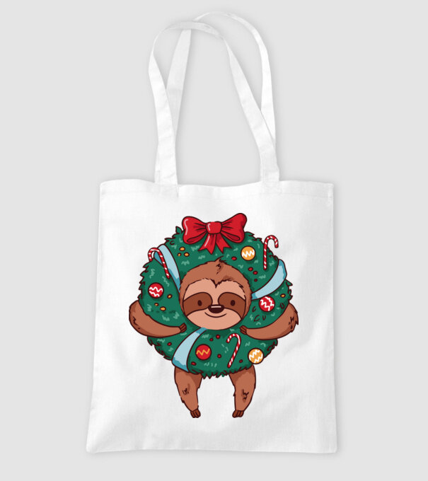 Christmas model alb pe tricou