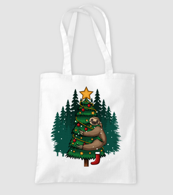 Christmas model alb pe tricou