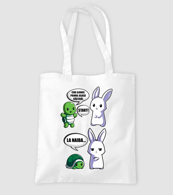 cine ajunge primul acasă câștigă! - start! - la naiba... model alb pe tricou