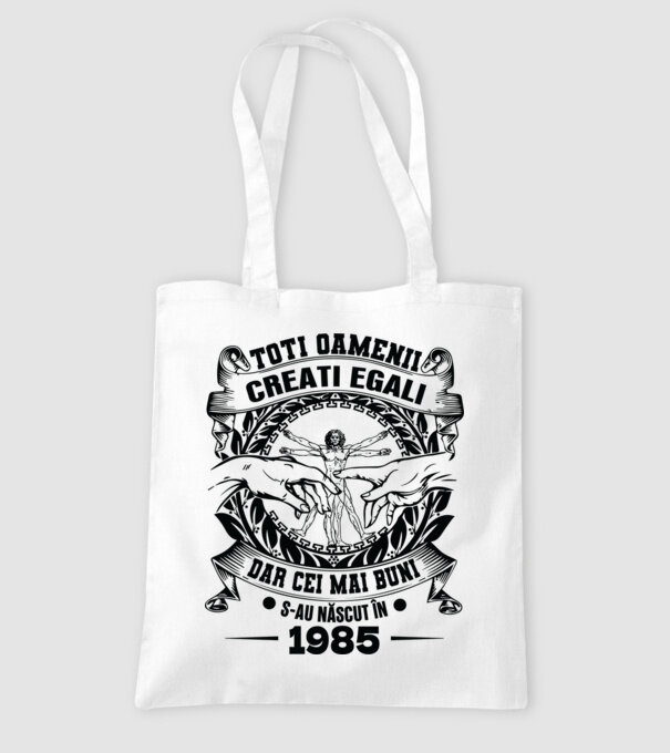 Da Vinci 40 1985 model alb pe tricou