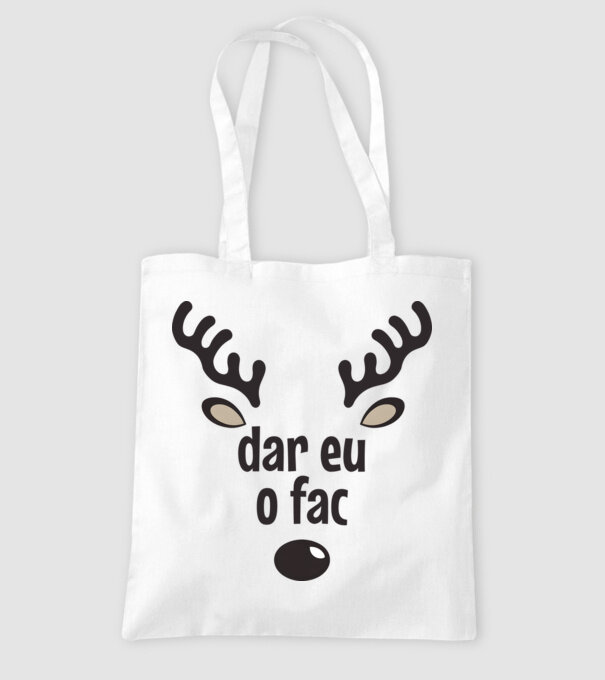 Dar eu o fac crăciun chiar căprioară Alb model alb pe tricou