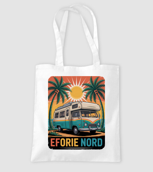 Eforie Nord model alb pe tricou