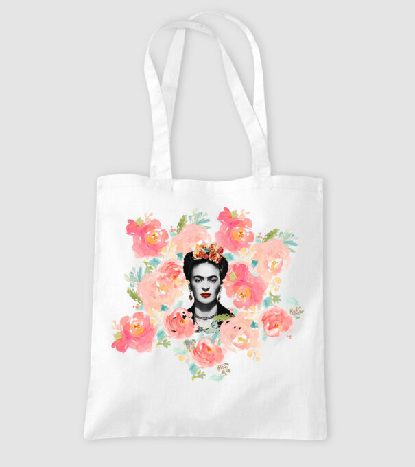 Frida Kahlo 2 model alb pe tricou