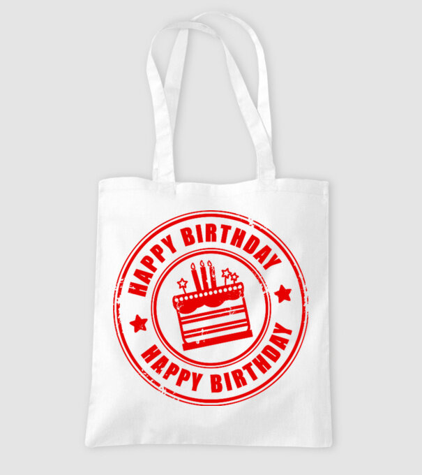happy birthday model alb pe tricou