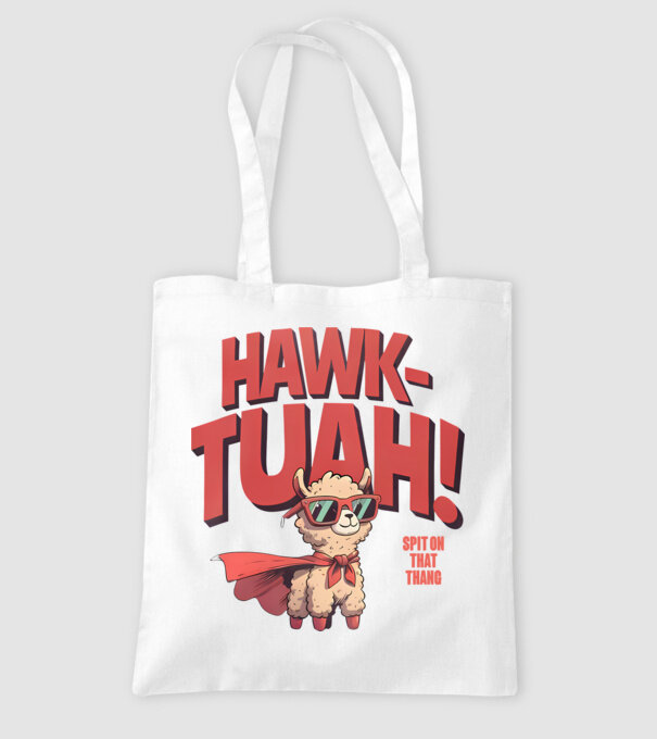 hawk tuah llama spit on that thang model alb pe tricou