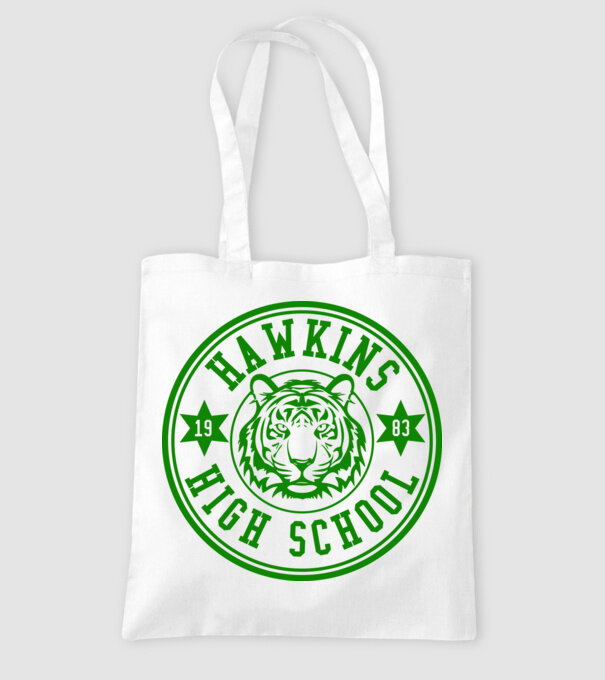 hawkins high school model alb pe tricou