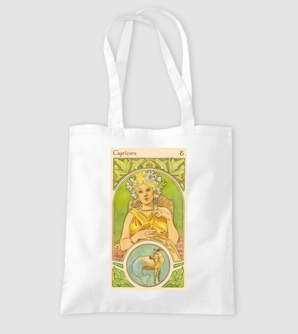 Horoscop Tarot CAPRICORNUL model alb pe tricou