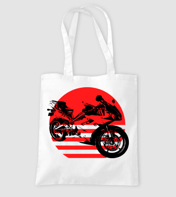 Katana model alb pe tricou