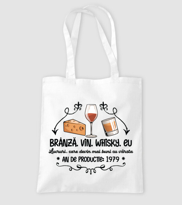 Lucruri, care devin mai buni cu vârsta 1979 45 de ani model alb pe tricou