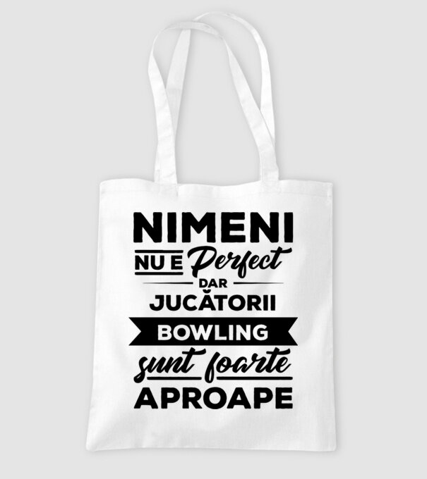 nimeni nu e perfect, dar jucătorii bowling sunt foarte aproape model alb pe tricou