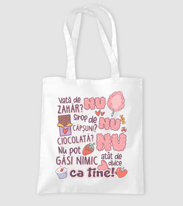 Nu pot găsi nimic-atât de dulce ca tine model alb pe tricou