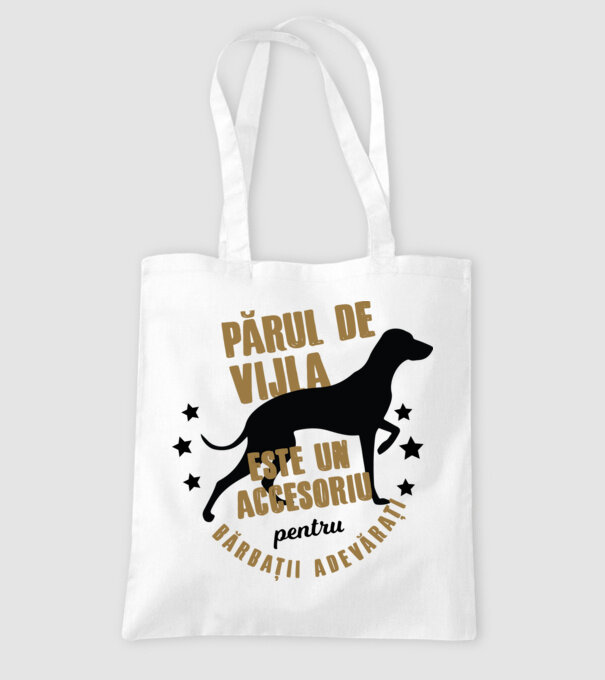 părul de vijla este un accesoriu pentru bărbații adevărați model alb pe tricou