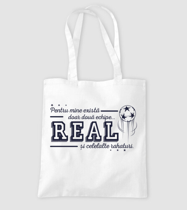 Pentru mine există doar două echipe, Real și celelalte rahaturi model alb pe tricou