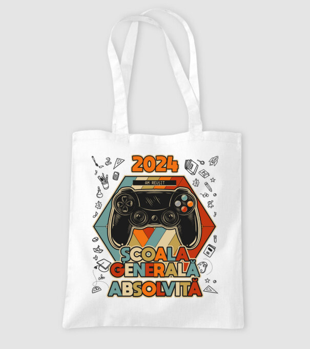 școala generală școala generală model alb pe tricou