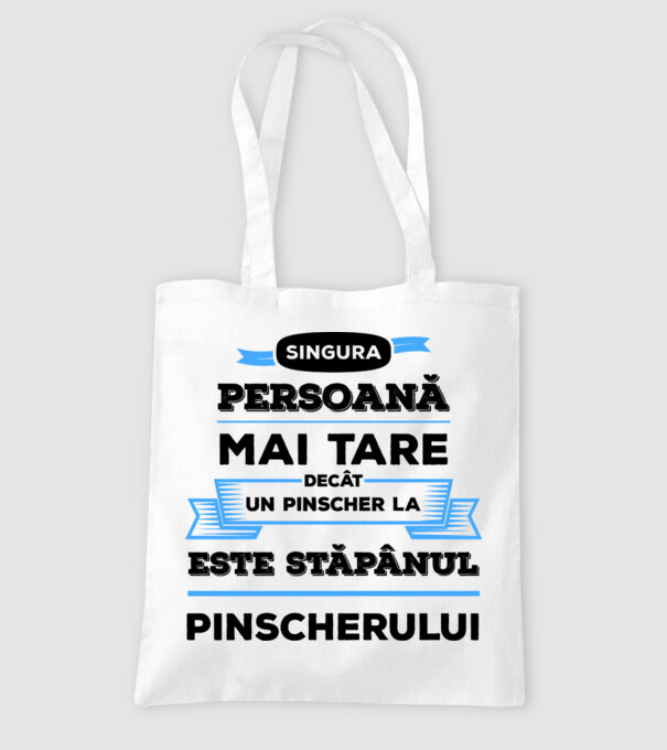 singura persoană mai tare decât un Husky este stăpânul Husky-ului model alb pe tricou