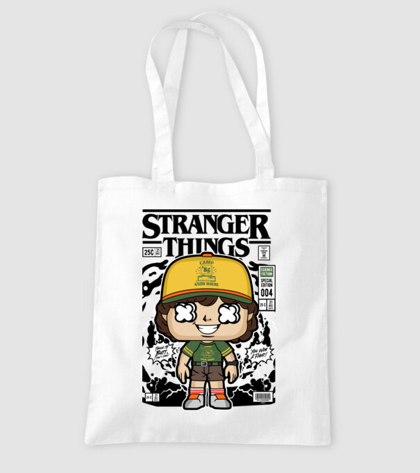 stranger things cereal model alb pe tricou