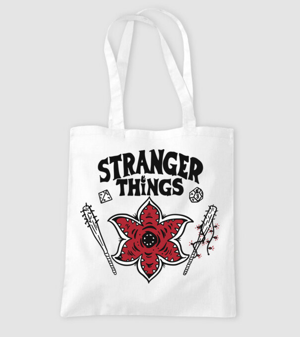 stranger things demogorgon head2 model alb pe tricou