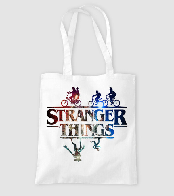 stranger things quote poster2 model alb pe tricou