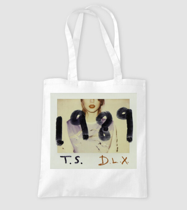 Taylor Swift polaroid model alb pe tricou
