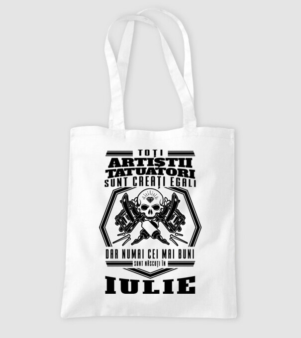 Toți artiștii tatuatori sunt creați egali iulie model alb pe tricou