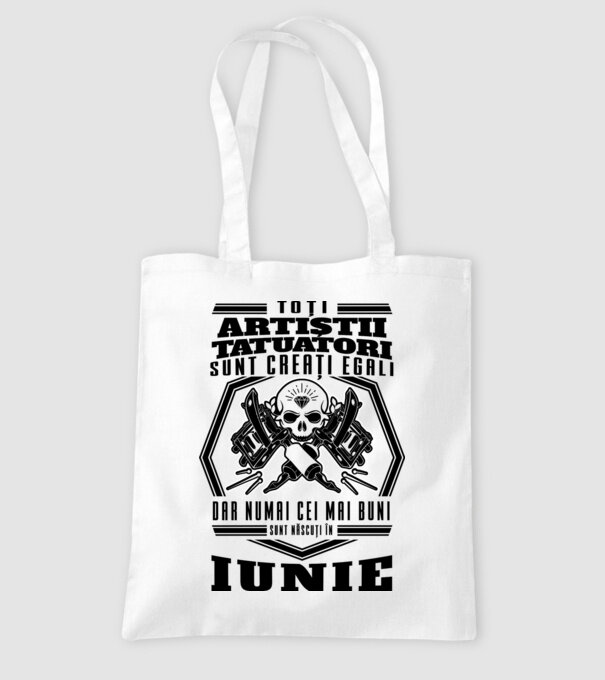 Toți artiștii tatuatori sunt creați egali iunie model alb pe tricou