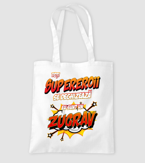 toți supereroii se deghizează, eu sunt un zugrav model alb pe tricou