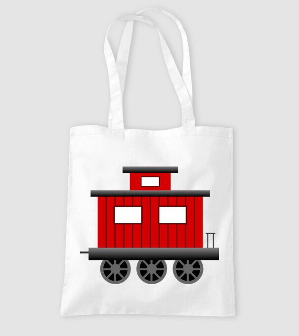 Trenuri model alb pe tricou