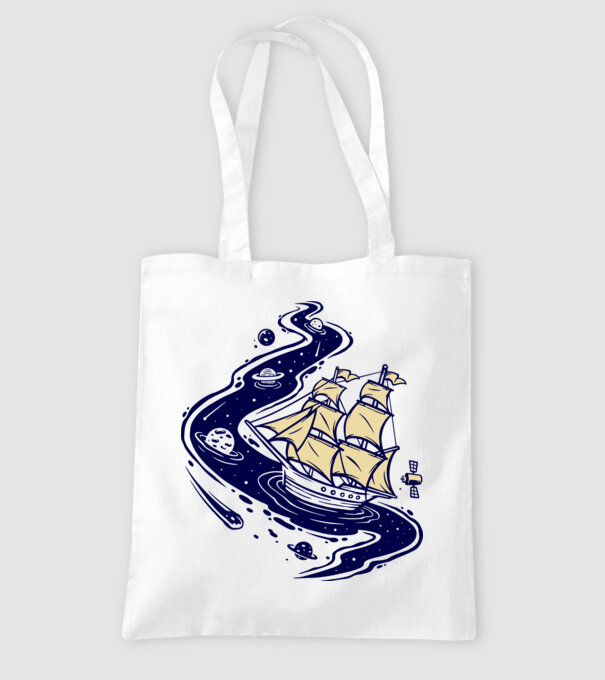 Vapoare model alb pe tricou