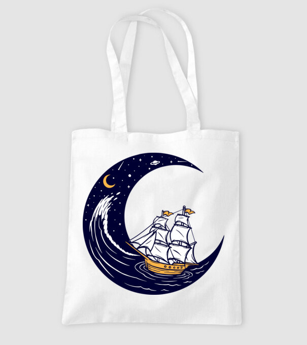Vapoare model alb pe tricou