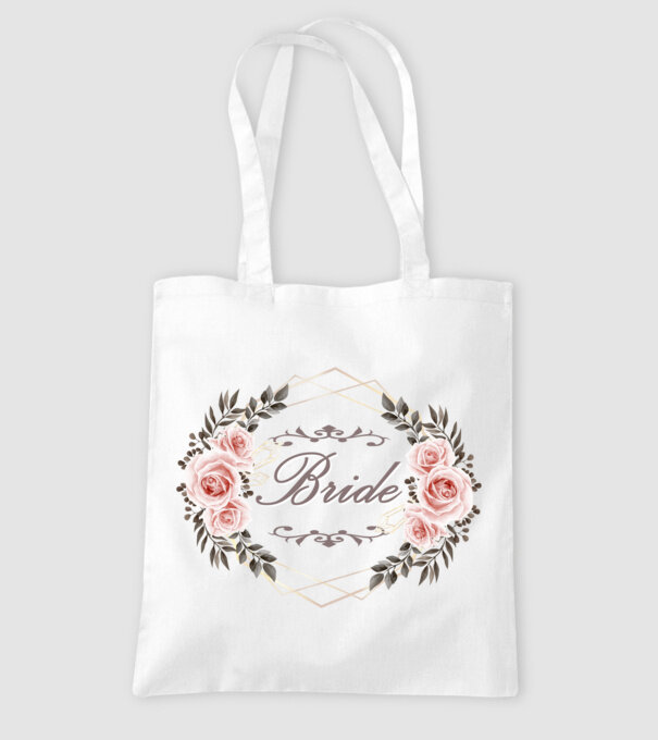Vintage Bride model alb pe tricou