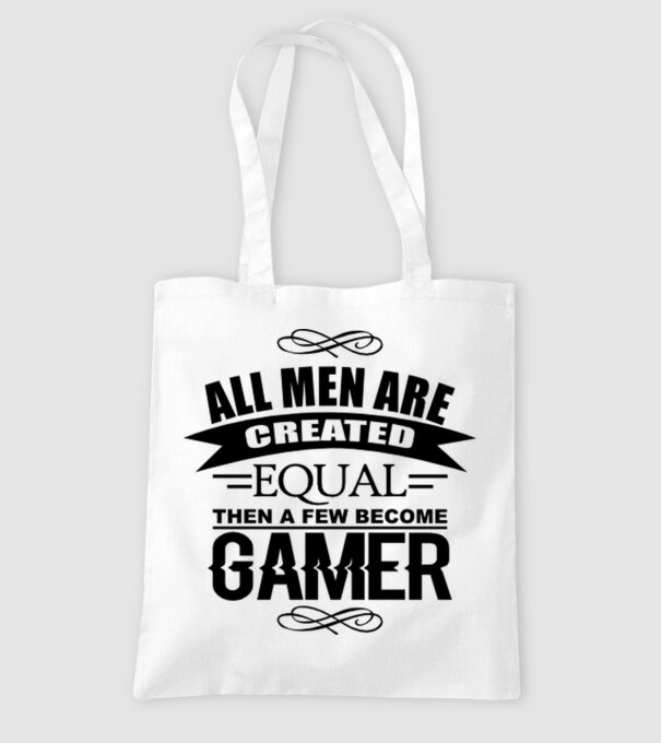 All men are created equal... model alb pe tricou
