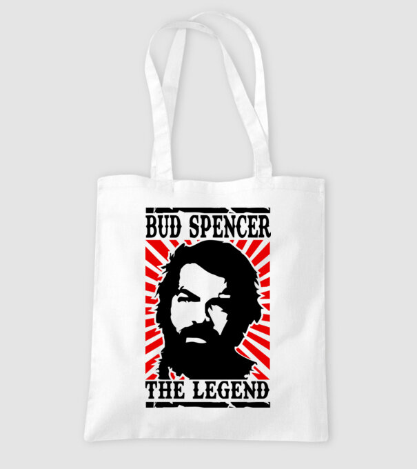 Bud Spencer Legend model alb pe tricou