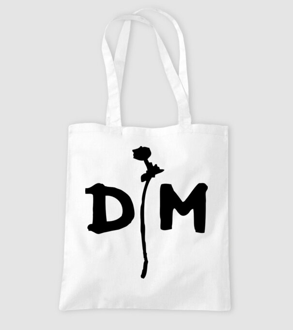 Depeche Mode model alb pe tricou