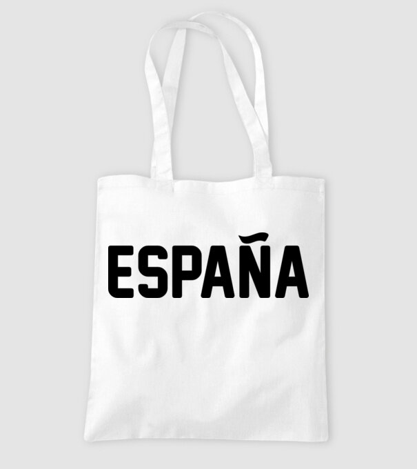 Espana model alb pe tricou