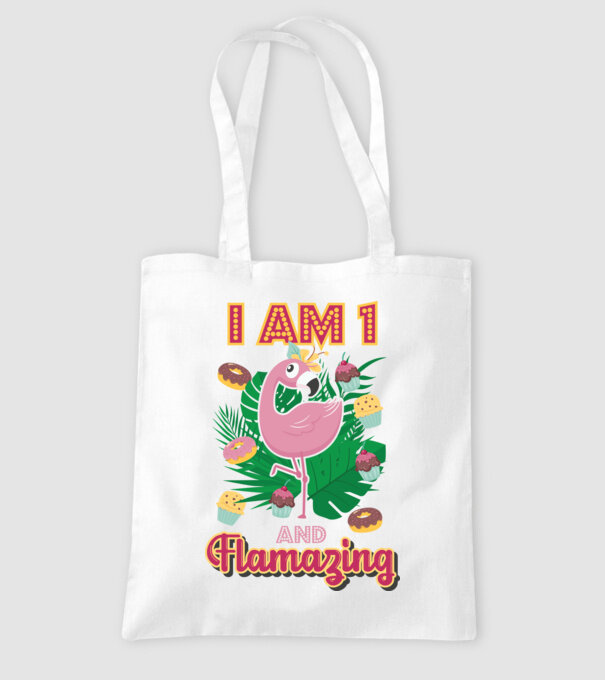 FLAMAZING Birthday 1 Years old model alb pe tricou
