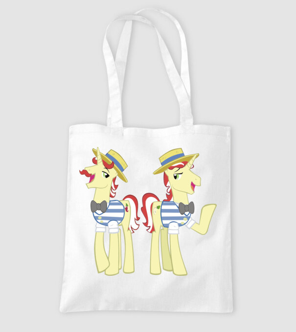 Flim Flam Brothers model alb pe tricou
