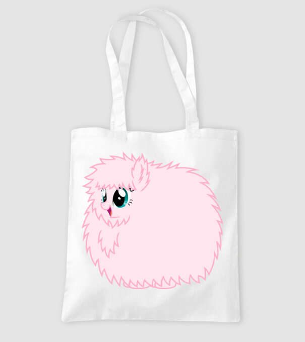 Fluffle Puff model alb pe tricou