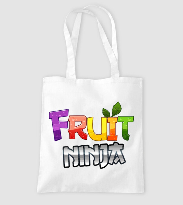Fruit Ninja model alb pe tricou