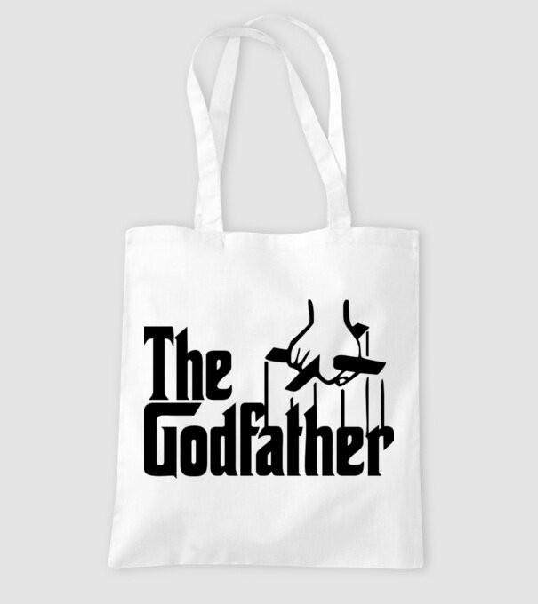 Godfather model alb pe tricou