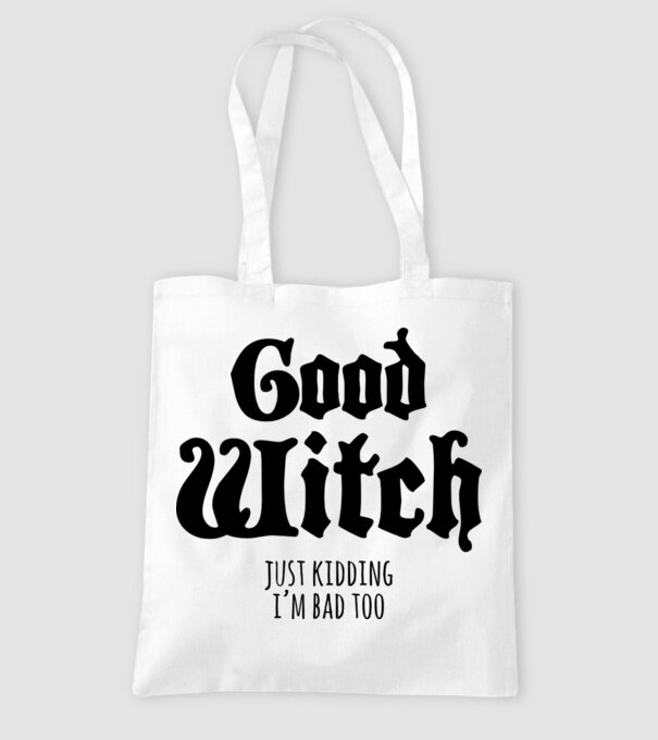 Good Witch tricou cuplu model alb pe tricou