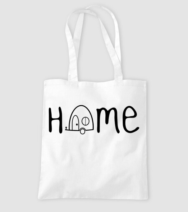 Home model alb pe tricou