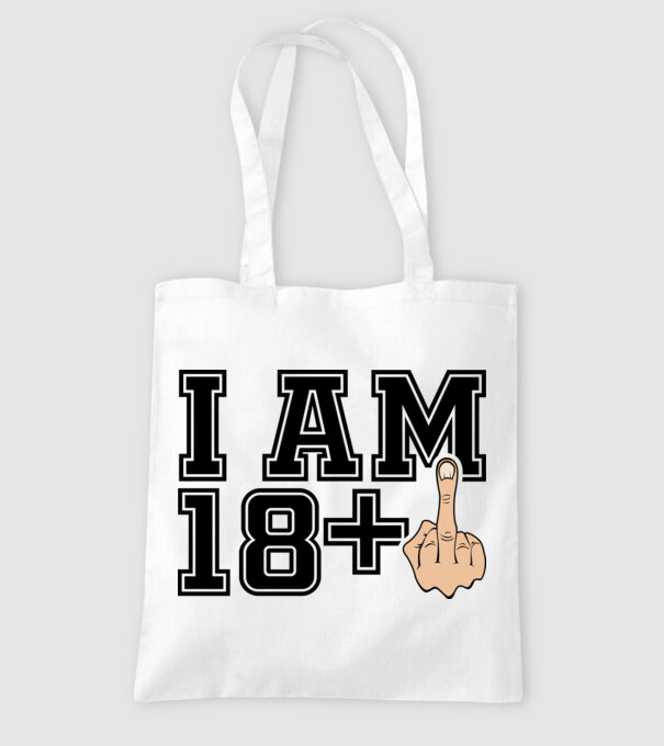 Funny Birthday I am 19 model alb pe tricou