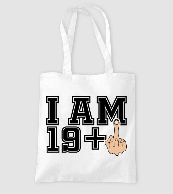 Funny Birthday I am 20 model alb pe tricou
