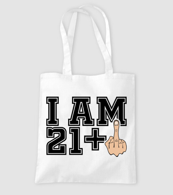 Funny Birthday I am 22 model alb pe tricou
