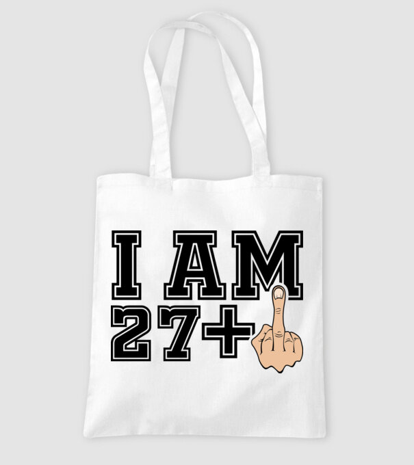 Funny Birthday I am 28 model alb pe tricou