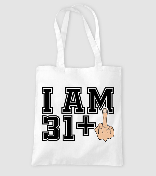Funny Birthday I am 32 model alb pe tricou