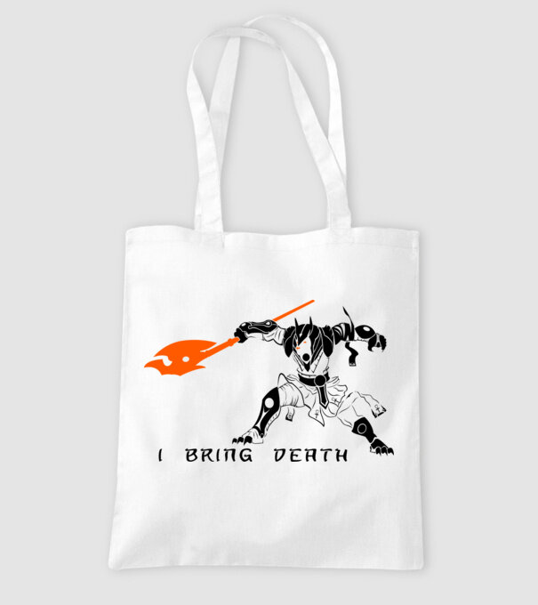 I bring death model alb pe tricou