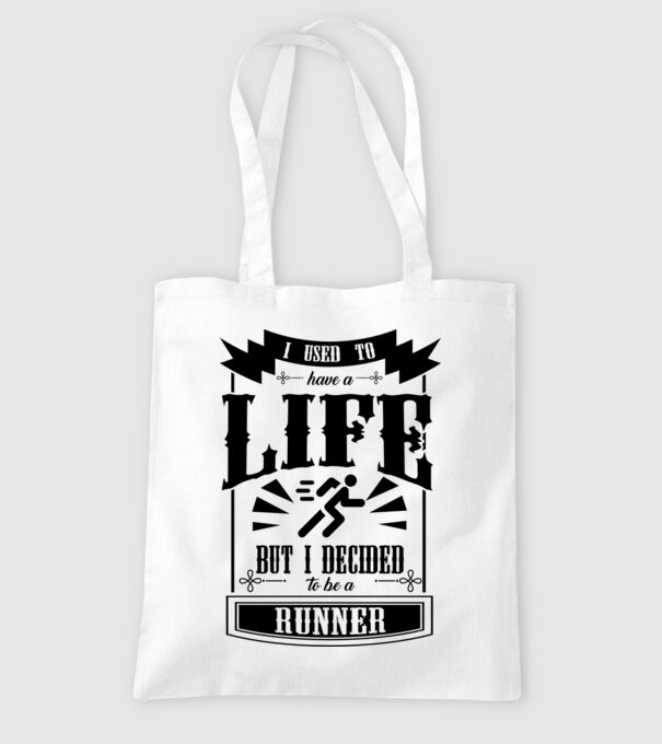 I used to have a life ATLET model alb pe tricou