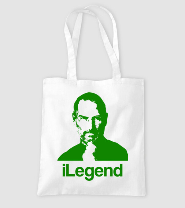 iLegend Steve Jobs model alb pe tricou